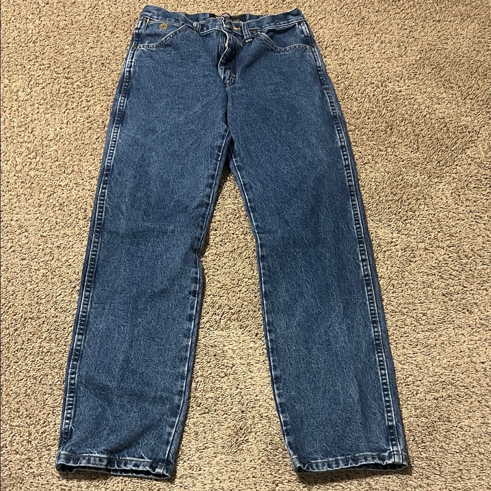 Wrangler Men's Straight Blue Jeans